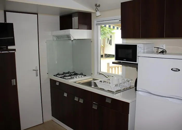 Mobil Spacieux Avec Terrasse Pour 8 Personnes - Api-1-52-1358 *